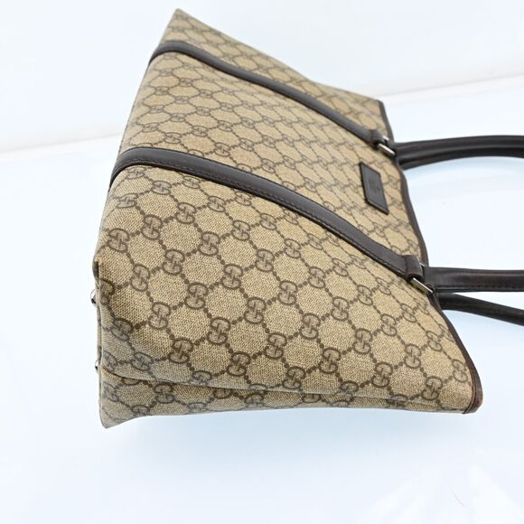 COPY - Auth Gucci Gg Supreme Tote Bag Pvc #136490G24B - Picture 6 of 15
